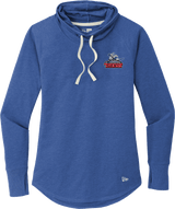 NJ Titans New Era Ladies Sueded Cotton Blend Cowl Tee